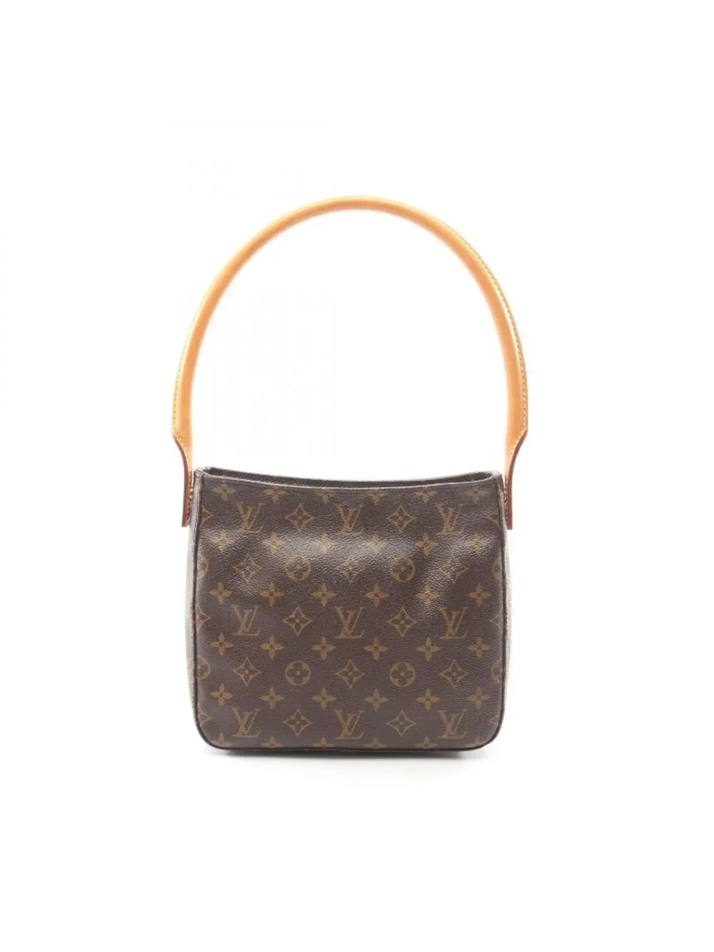 Louis Vuitton Shoulder Bag Looping MM Canvas Leather